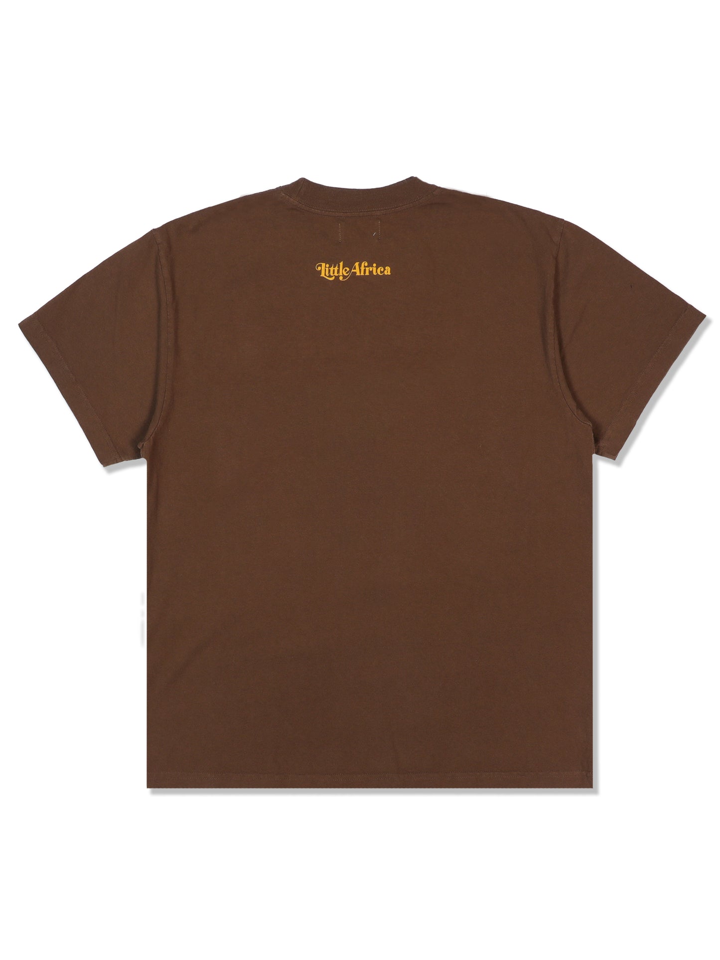 LITTLE AFRICA "Different Strokes Tee" (Vintage Brown)