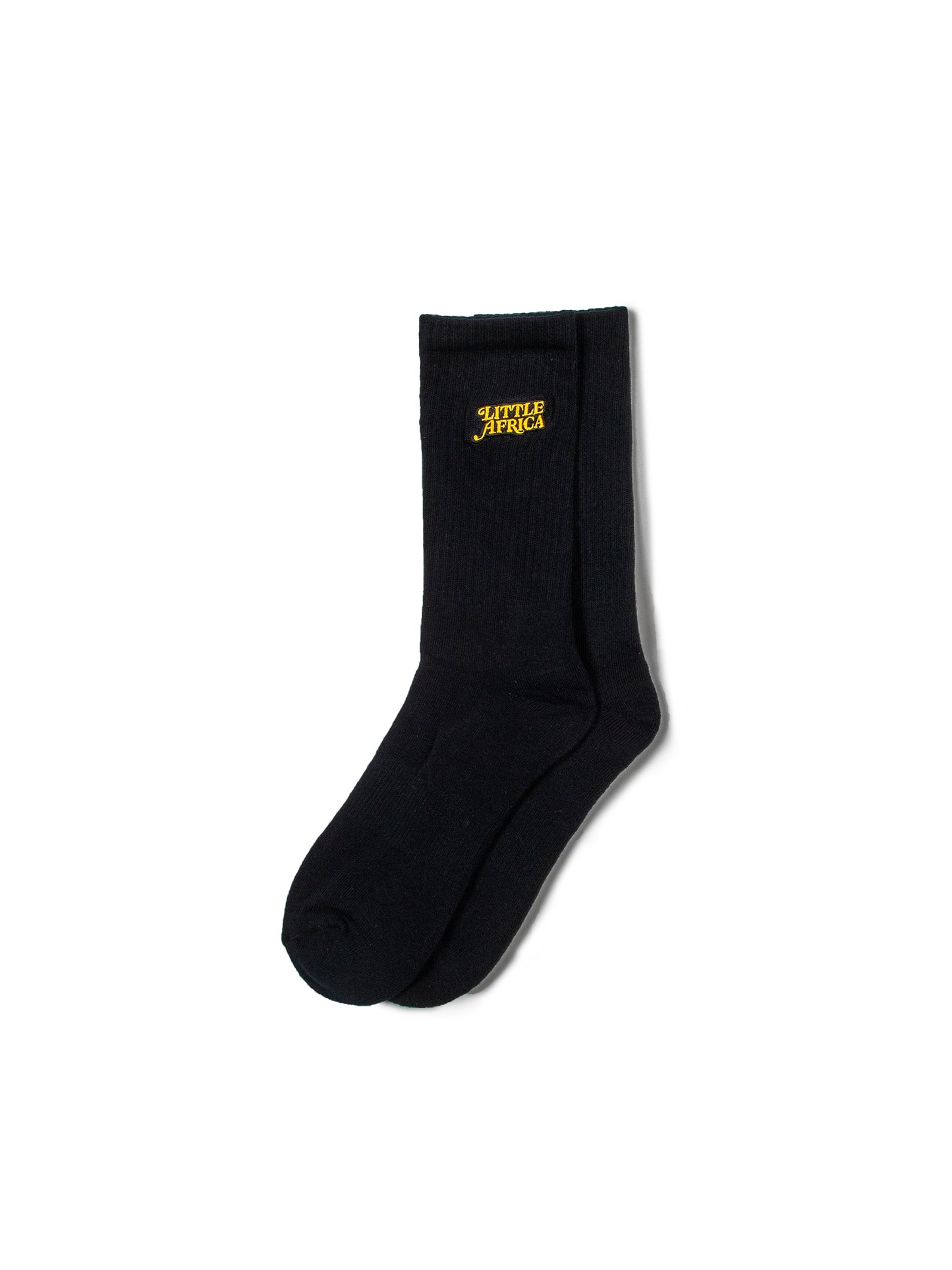 LITTLE AFRICA "Trademark Logo Socks" (Black)