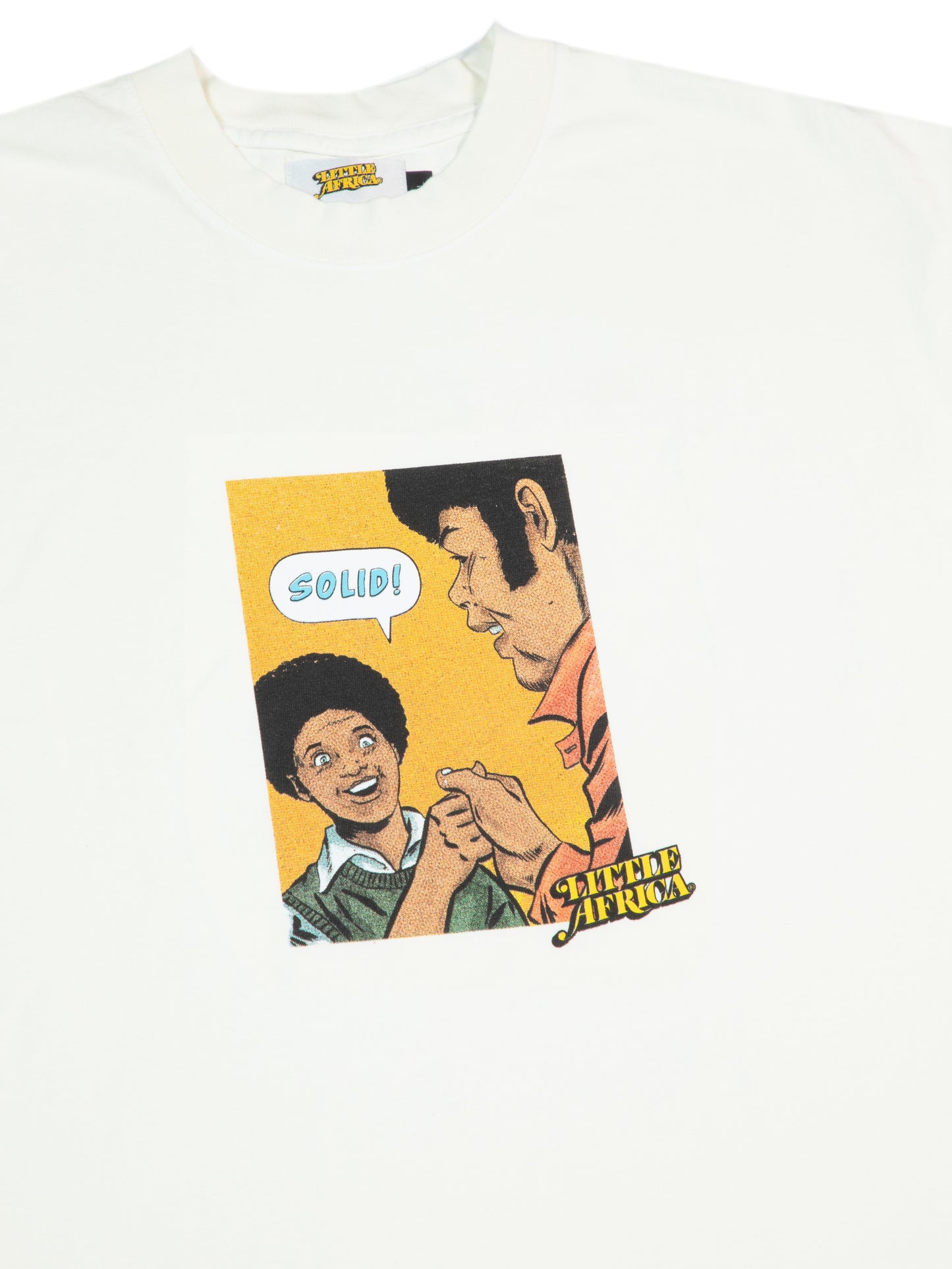 LITTLE AFRICA "Solid Tee" (Vintage White)